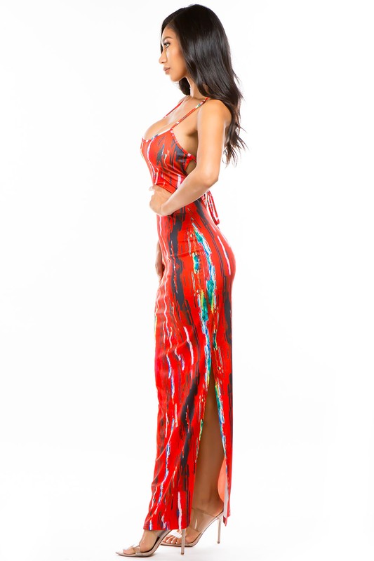 Always On Vacation Maxi Dress