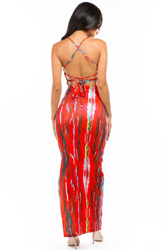 Always On Vacation Maxi Dress