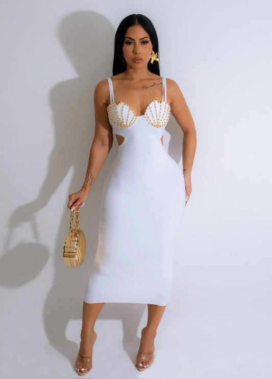 Island Princess Midi Dress