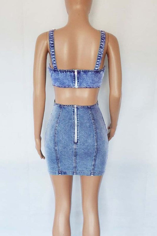 Latest Obsession Denim Dress